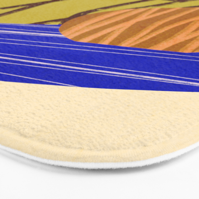 Abstract composition E01 Bath Mat Gallery Image 3