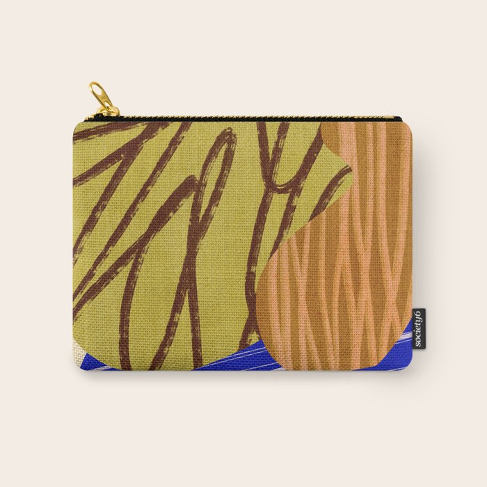 Abstract composition E01 Carry All Pouch Gallery Image 1