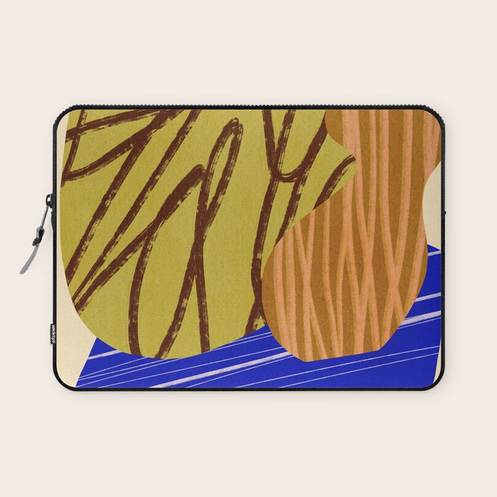 Abstract composition E01 Laptop Sleeve Gallery Image 1