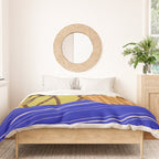 Abstract composition E01 Duvet Cover Gallery Image 3