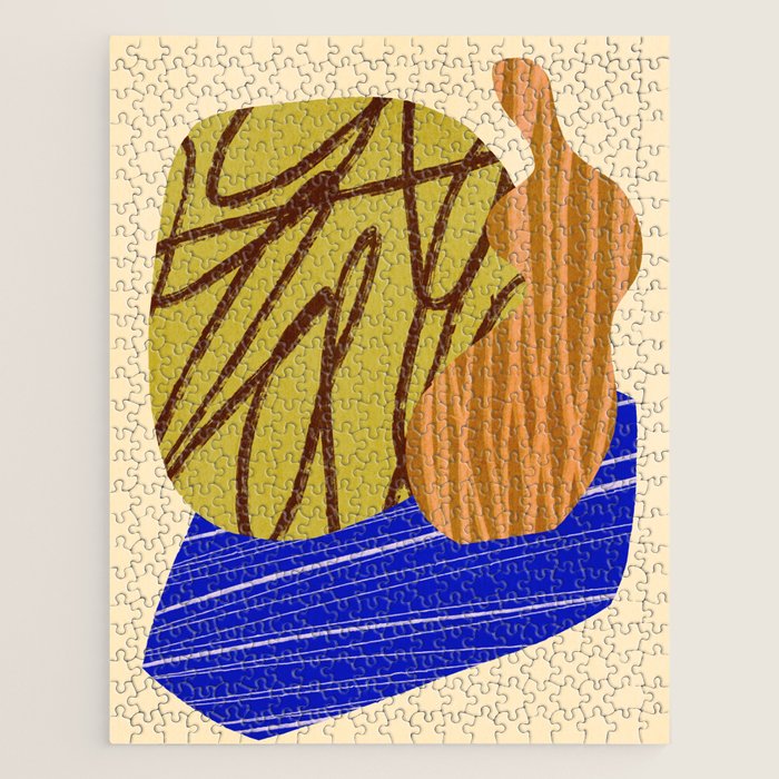 Abstract composition E01 Jigsaw Puzzle Gallery Image 1