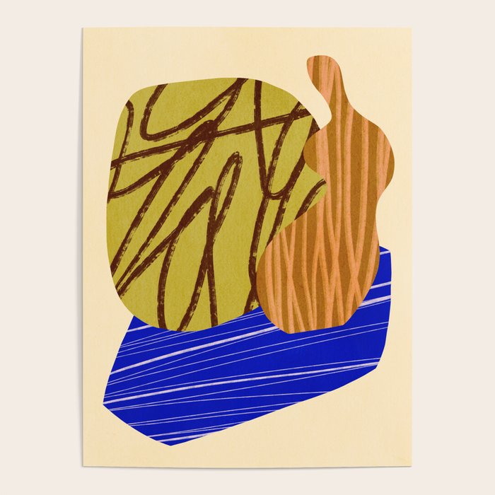 Abstract composition E01 Poster Gallery Image 4