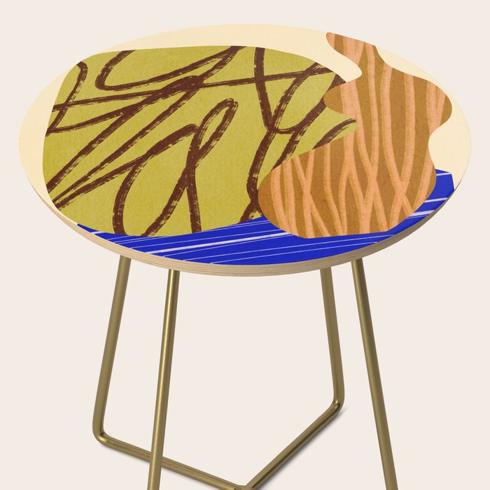 Abstract composition E01 Side Table Gallery Image 2