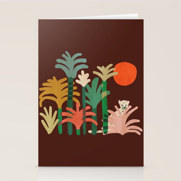 Cheetah Stationery Card Gallery Image 2
