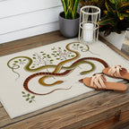 Snakes by Albertus Seba Outdoor Rug Gallery Image 2