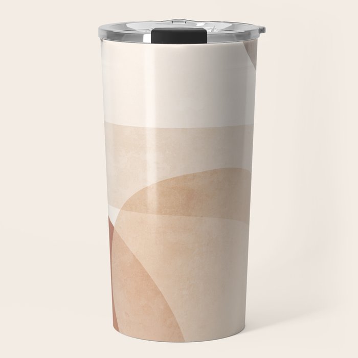 Abstract Minimal Shapes 16 Travel Mug Gallery Image 1