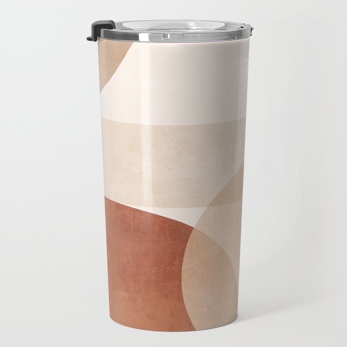 Abstract Minimal Shapes 16 Travel Mug Gallery Image 3