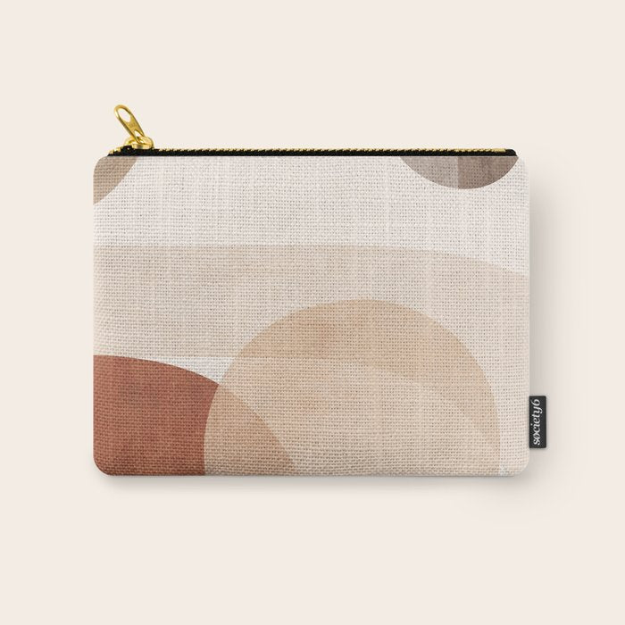 Abstract Minimal Shapes 16 Carry All Pouch Gallery Image 1