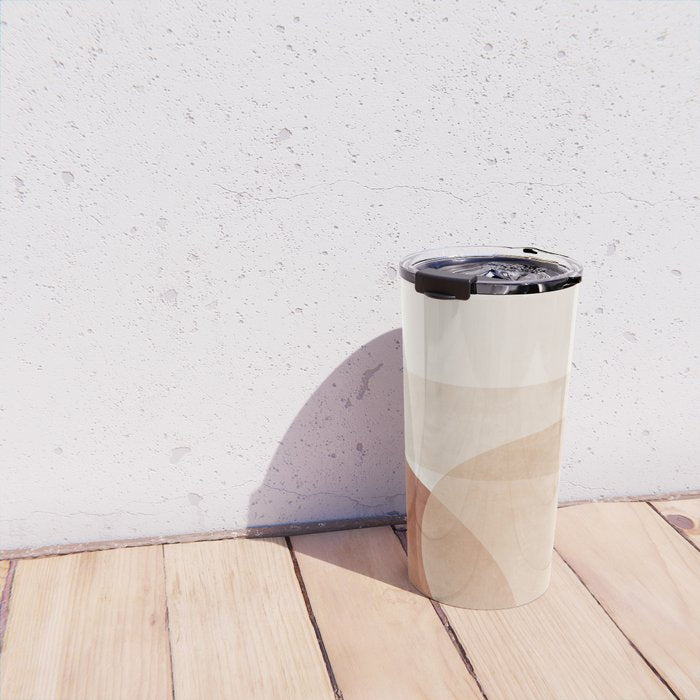 Abstract Minimal Shapes 16 Travel Mug Gallery Image 4