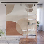 Abstract Minimal Shapes 16 Wall Mural Gallery Image 1