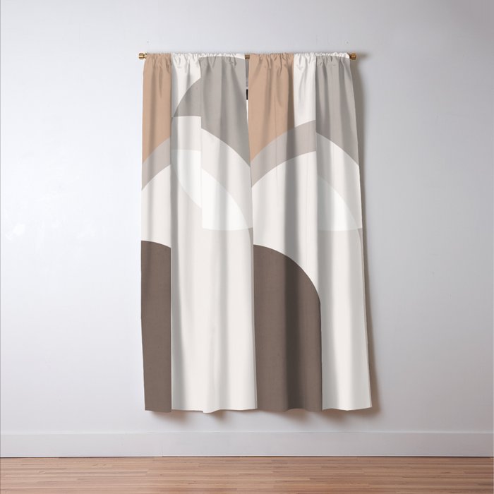 abstract minimal #1 Window Curtain Gallery Image 3