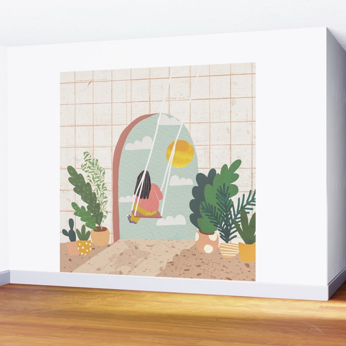 The Future is Bright Wall Mural Gallery Image 2