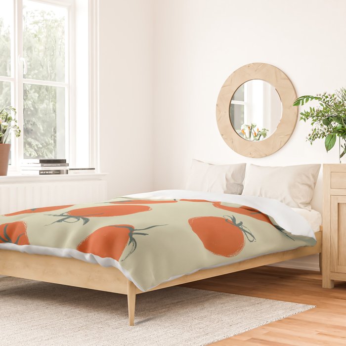 Dozen Pomodoros Duvet Cover Gallery Image 2