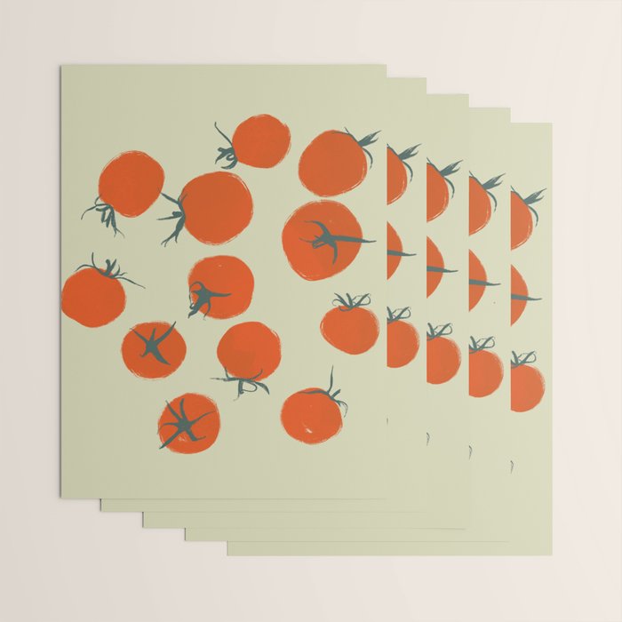 Dozen Pomodoros Wrapping Paper Gallery Image 3