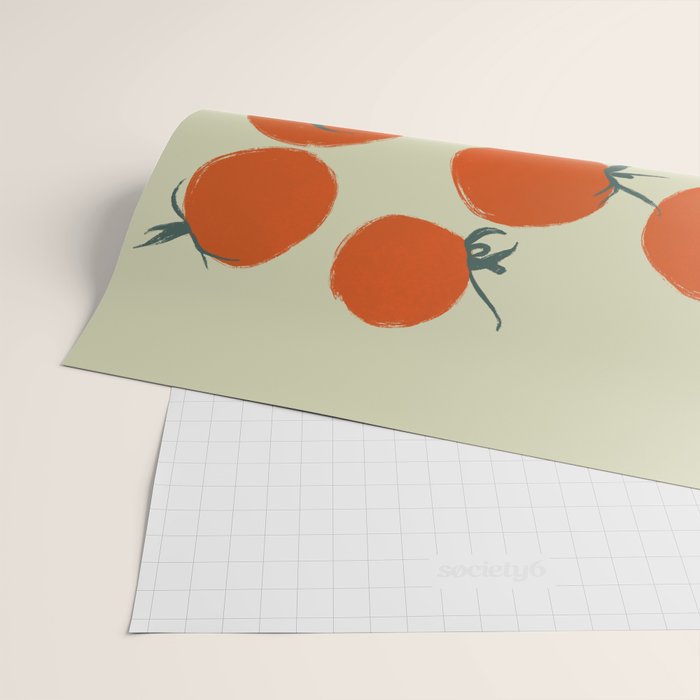 Dozen Pomodoros Wrapping Paper Gallery Image 2
