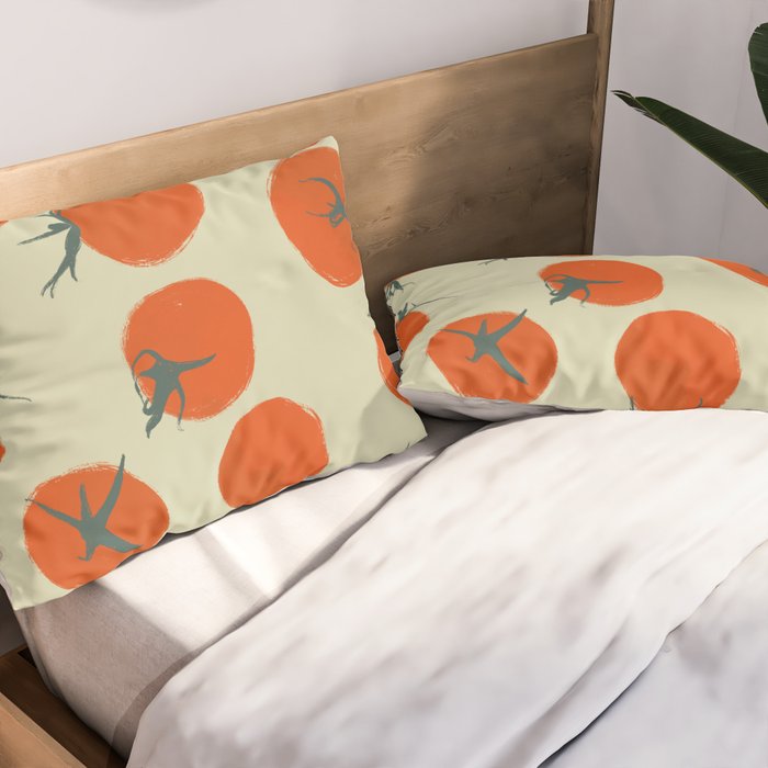 Dozen Pomodoros Pillow Sham Gallery Image 2