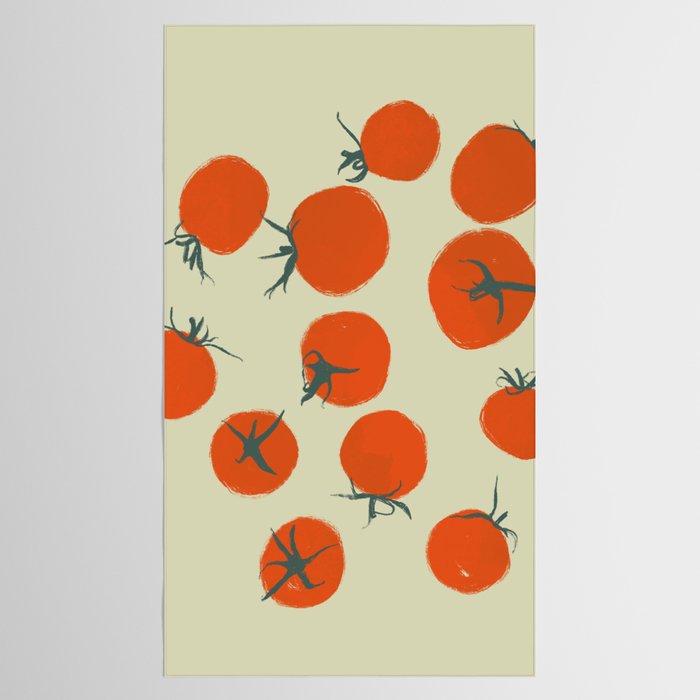 Dozen Pomodoros Tablecloth Gallery Image 2