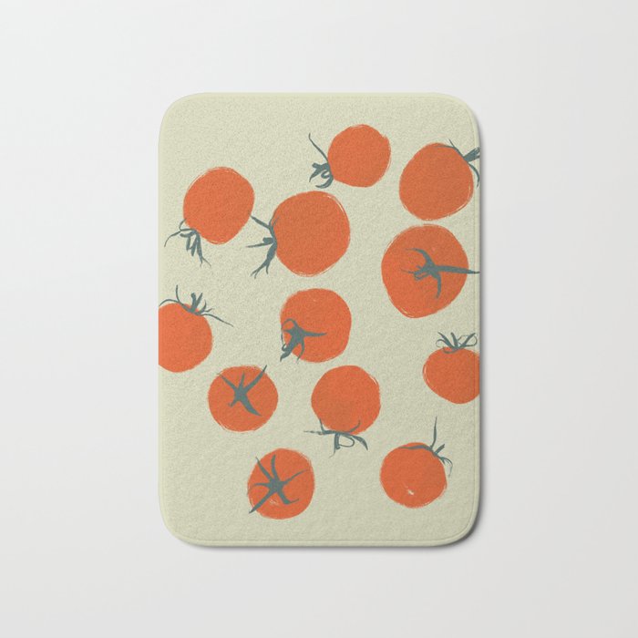 Dozen Pomodoros Bath Mat Gallery Image 1