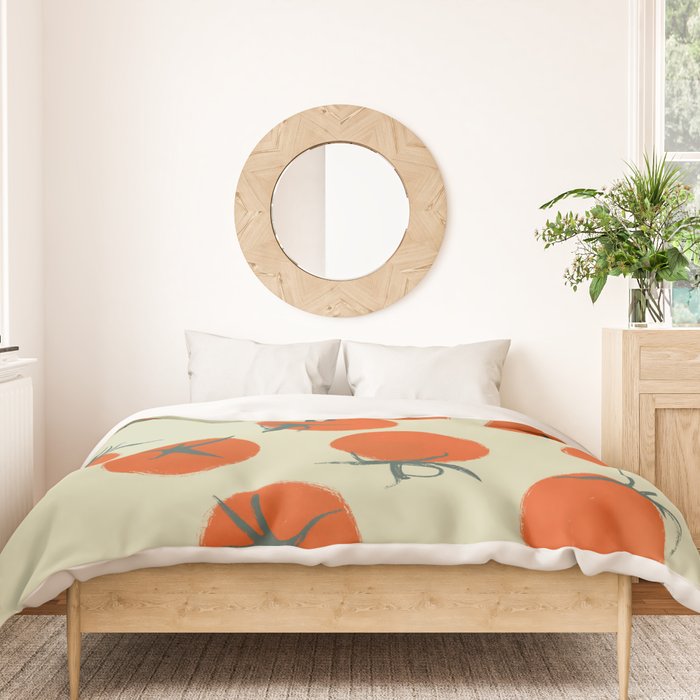 Dozen Pomodoros Duvet Cover Gallery Image 3