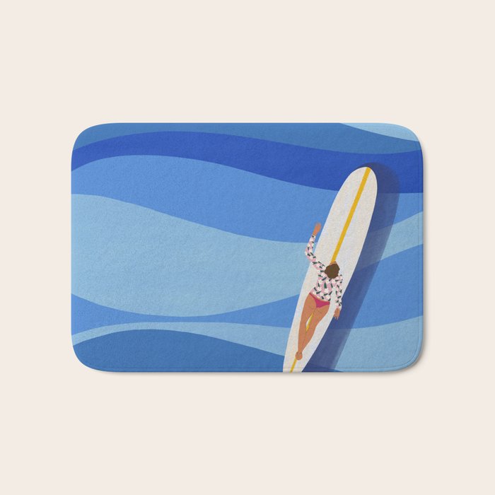 Go With The Flow Bath Mat Gallery Image 1