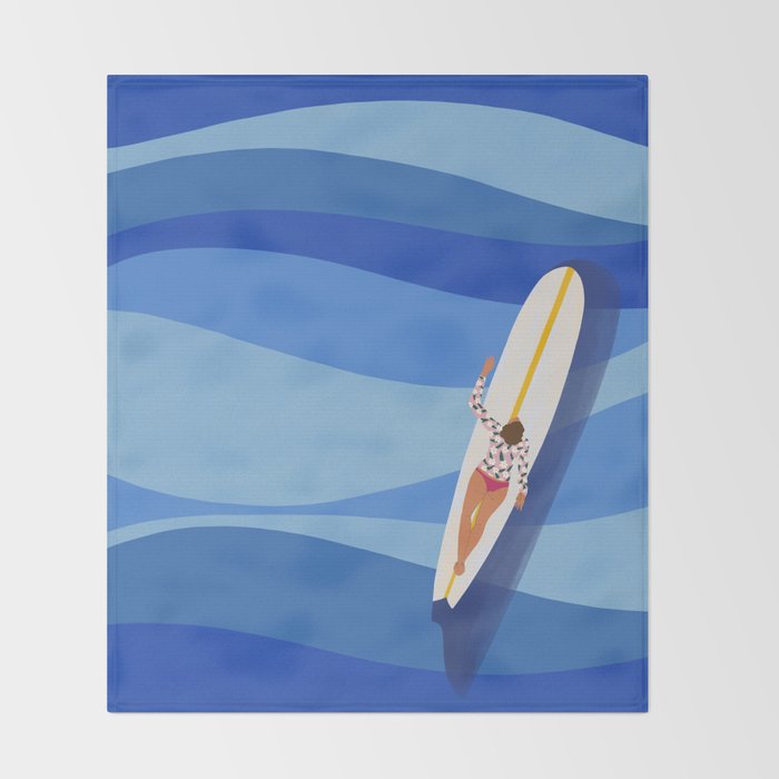 Go With The Flow Throw Blanket Gallery Image 2