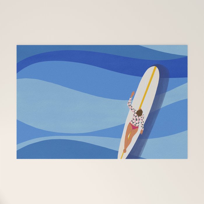 Go With The Flow Welcome Mat Gallery Image 1
