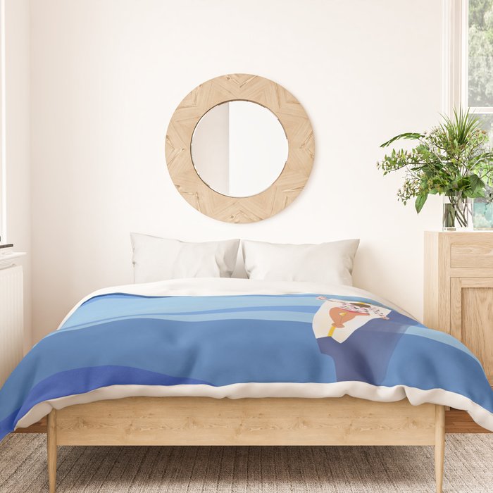 Go With The Flow Duvet Cover Gallery Image 3