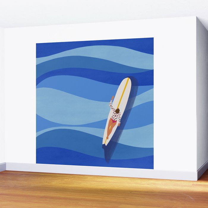 Go With The Flow Wall Mural Gallery Image 2