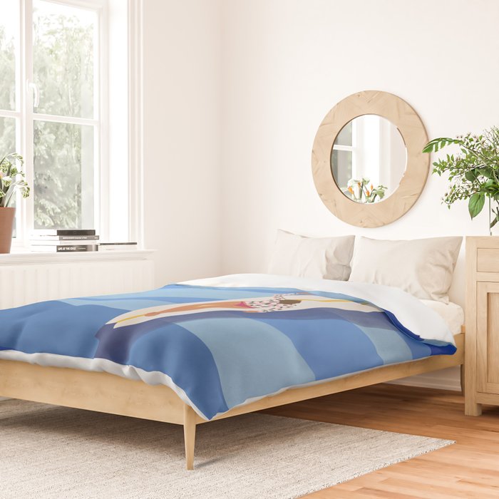 Go With The Flow Duvet Cover Gallery Image 2