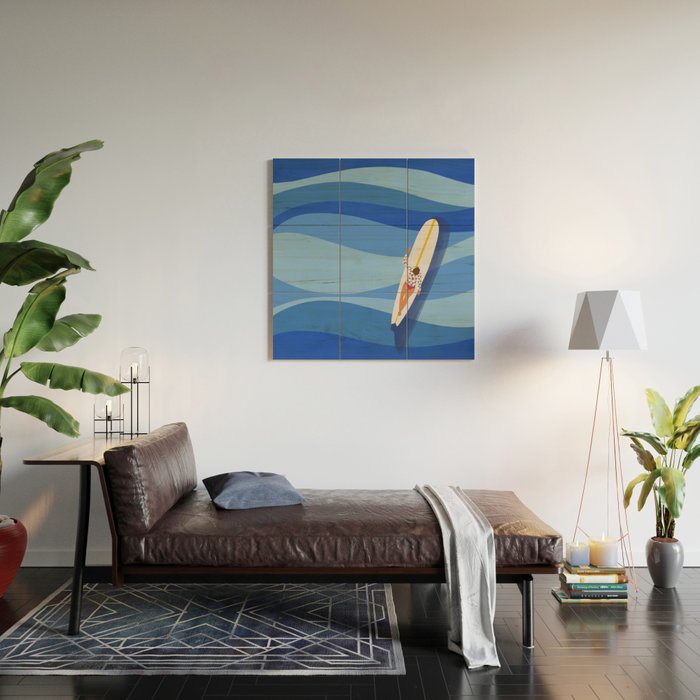Go With The Flow Wood Wall Art Gallery Image 2