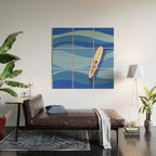Go With The Flow Wood Wall Art Gallery Image 2