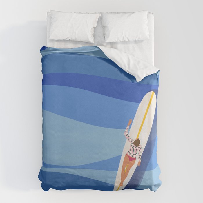 Go With The Flow Duvet Cover Gallery Image 6
