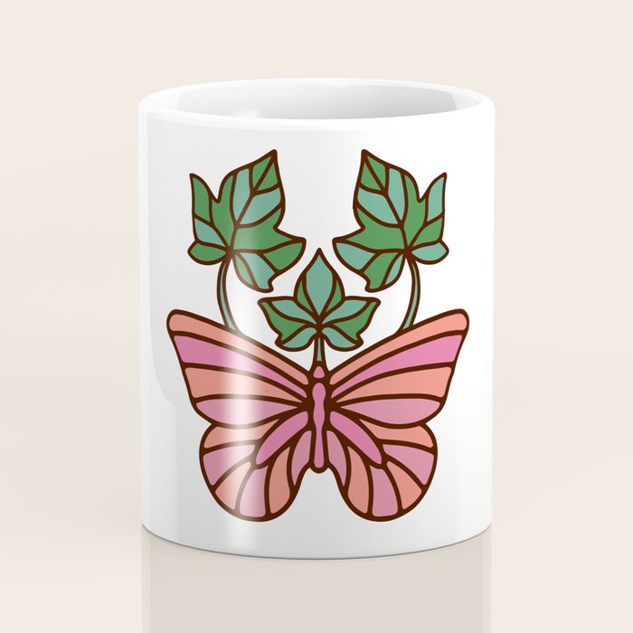 Pink Ivy Coffee Mug Gallery Image 4