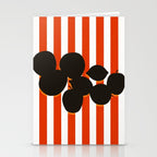 Still life - red stripe Stationery Card Gallery Image 2