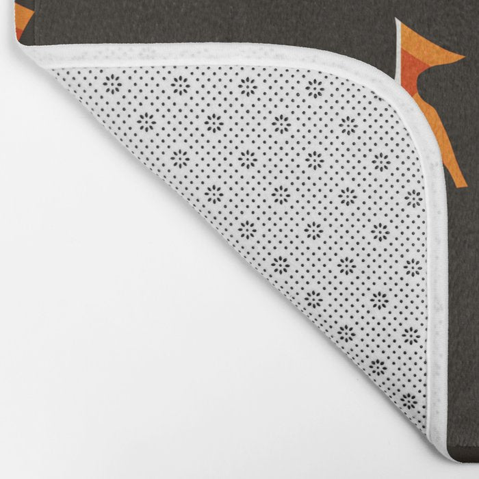 Still life - red stripe Bath Mat Gallery Image 2