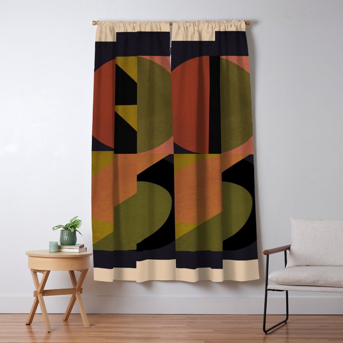 Abstraction 24 Window Curtain Gallery Image 5