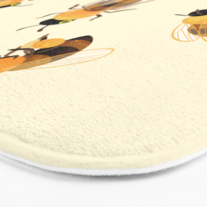 Honey bees Bath Mat Gallery Image 3
