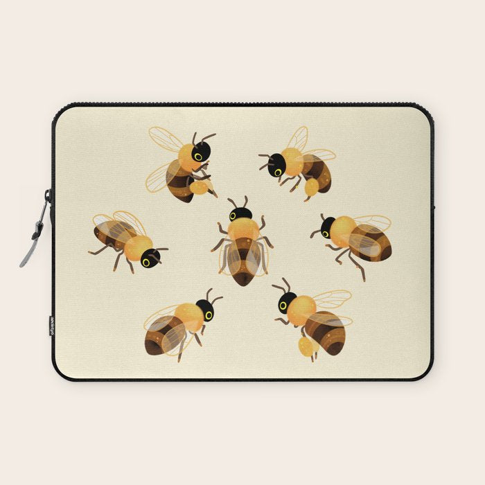 Honey bees Laptop Sleeve Gallery Image 1
