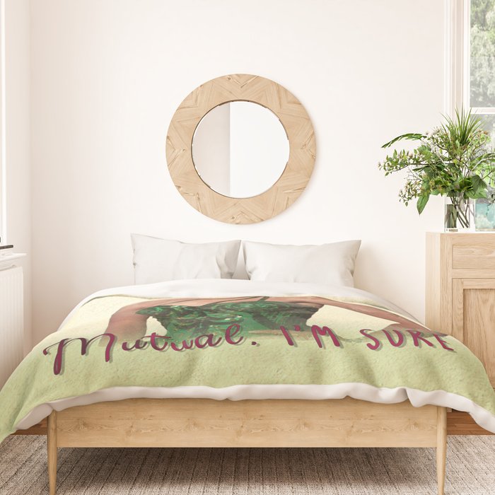 Mutual, I'm Sure - White Christmas Duvet Cover Gallery Image 3