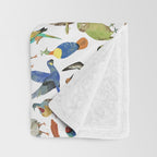 Endangered Birds Around the World Throw Blanket Gallery Image 3