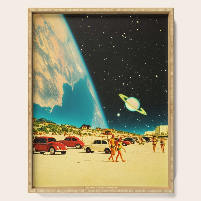 Galaxy Beach Serving Tray Gallery Image 1