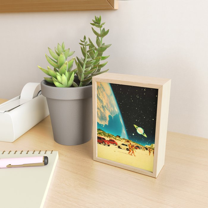 Galaxy Beach Mini Art Print Gallery Image 2