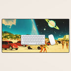 Galaxy Beach Desk Mat Gallery Image 1
