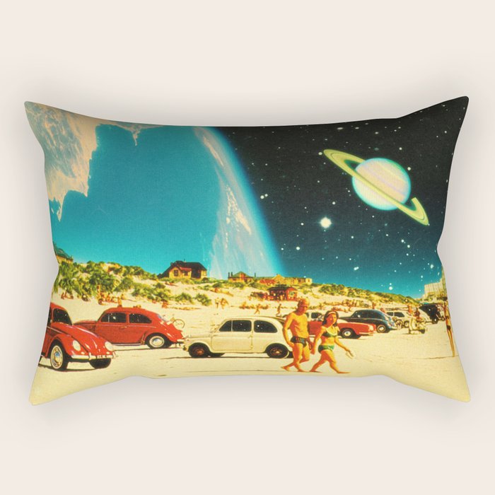 Galaxy Beach Rectangular Pillow Gallery Image 2