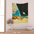 Galaxy Beach Wall Tapestry Gallery Image 2