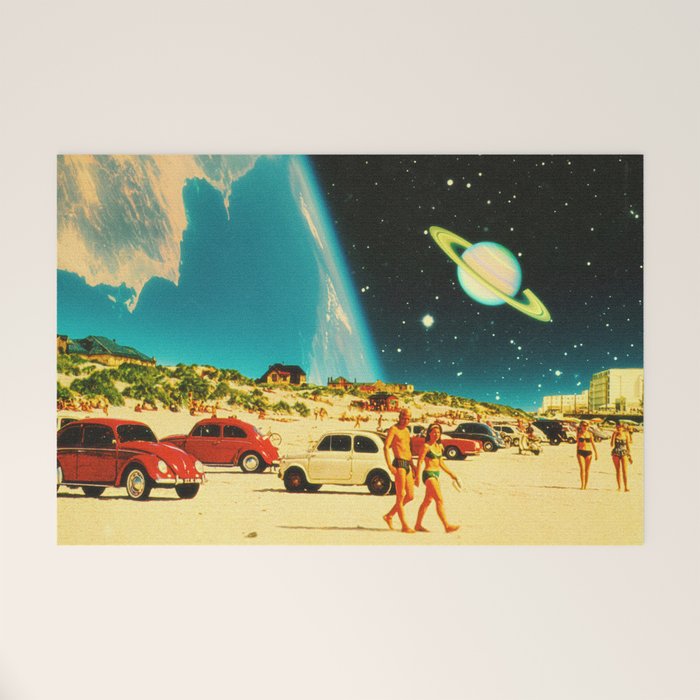 Galaxy Beach Welcome Mat Gallery Image 1