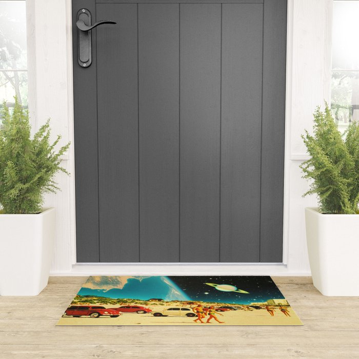Galaxy Beach Welcome Mat Gallery Image 3
