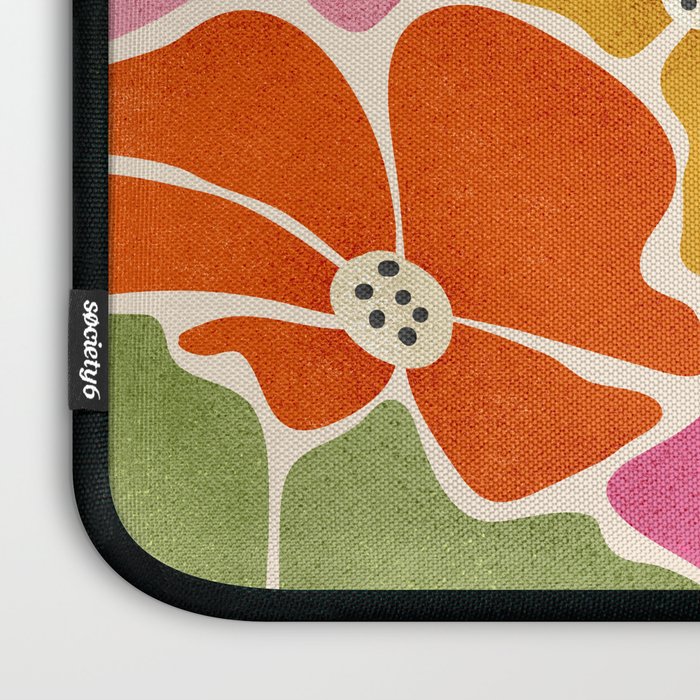 70's Florals Laptop Sleeve Gallery Image 3