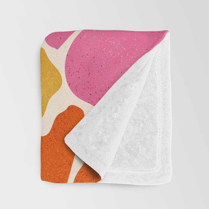 70's Florals Throw Blanket Gallery Image 3