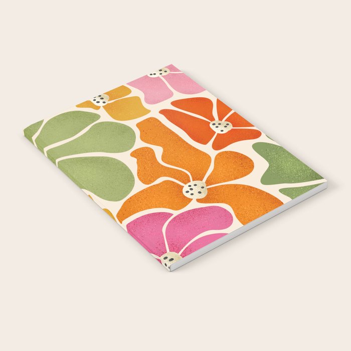 70's Florals Notebook Gallery Image 2